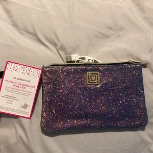 Liz Claiborne phone charging wallet